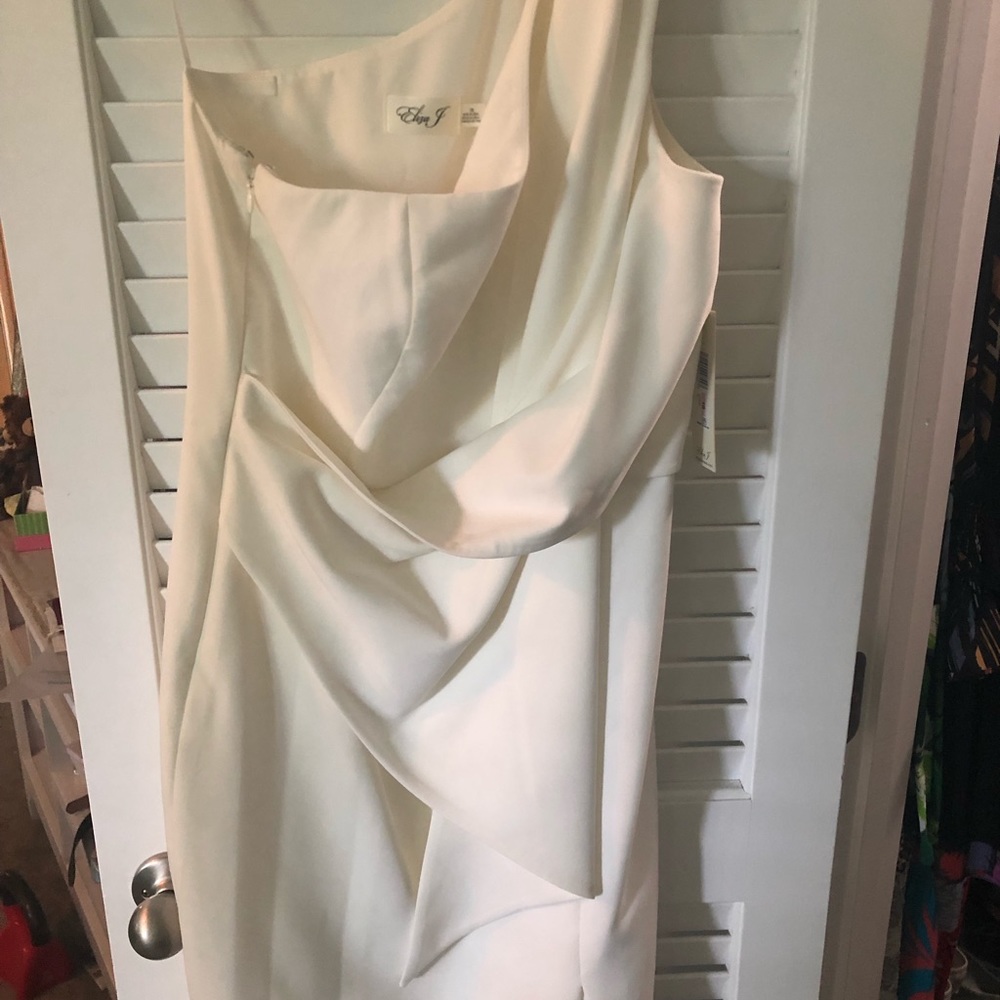 Eliza J One Shoulder Cocktail Dress